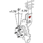 SPC Camber Bolts (14mm, Pair/2), 2002-2007 WRX & 2004-2007 STi - Angle 3