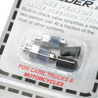 Speed Bleeder Brake Bleeder Screws (10mm Short, Stainless Steel, Set/8), 2004-2021 STi - Angle 2