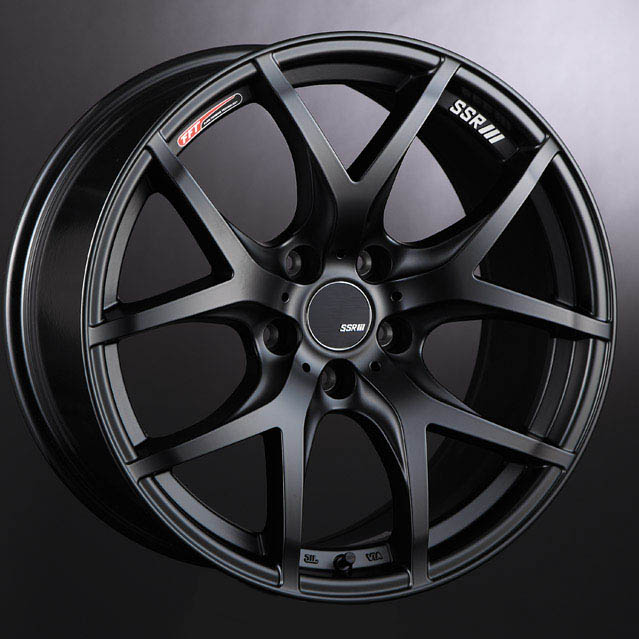 SSR GTV03 Wheel - 18x8.5 / +40 / 5x114.3 - Flat Black