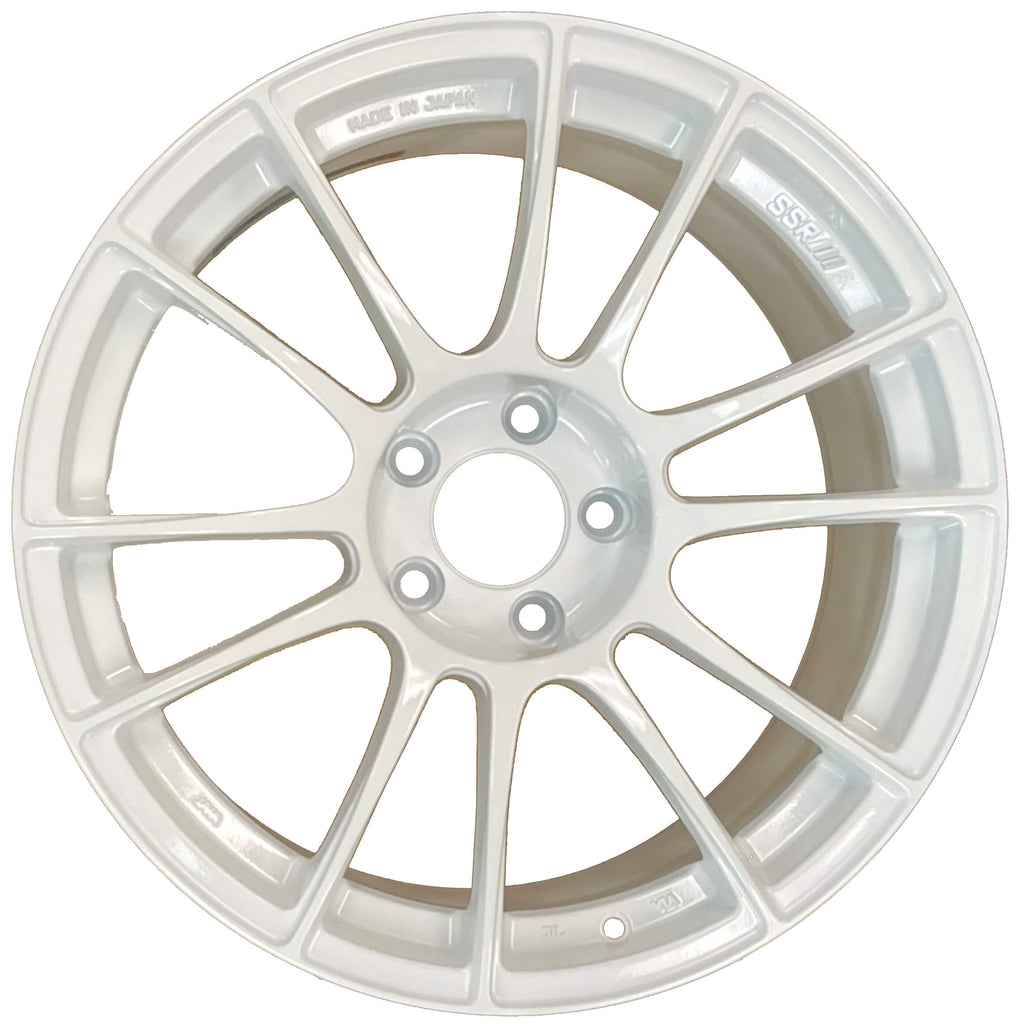 SSR GTX04 Wheel - 18x9.5 / +40 / 5x114.3 - White - Angle 2