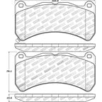 StopTech Front 'Sport' Brake Pads, 2018-2021 STi