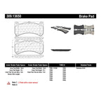 StopTech Front 'Sport' Brake Pads, 2018-2021 STi
