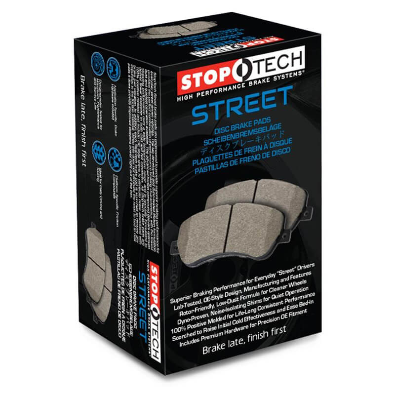 StopTech Front 'Street' Brake Pads, 2003-2005 WRX & 2008-2010 WRX & 2013+ BRZ/86
