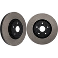 Centric Premium High-Carbon Front Brake Rotors (Blank, Pair), 2005-2017 STi