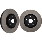 Centric Premium High-Carbon Front Brake Rotors (Blank, Pair), 2005-2017 STi