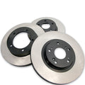 Centric Premium High-Carbon Rear Brake Rotors (Blank, Pair), 2008-2017 STi