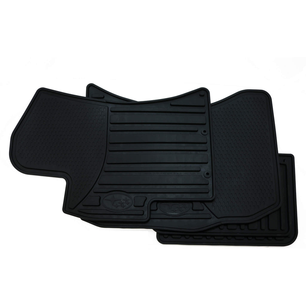 Subaru (OEM) All Weather Floor Mats (Set/4), 2008-2014 WRX & STi