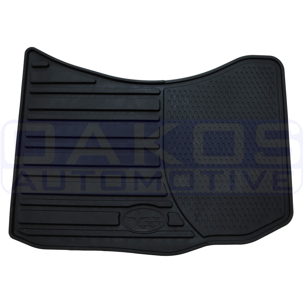 Subaru (OEM) All Weather Floor Mats (Set/4), 2008-2014 WRX & STi - Angle 2