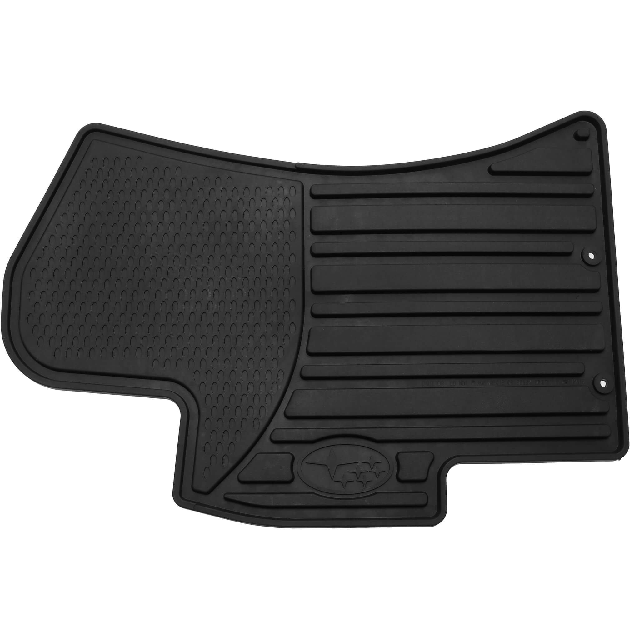 Subaru (OEM) All Weather Floor Mats (Set/4), 2008-2014 WRX & STi - Angle 5