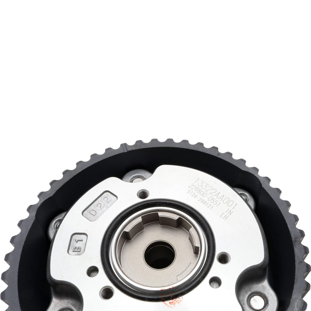 Subaru (OEM) AVCS Cam Sprocket Pulley (Intake, LH), 2004-2021 STi & 2006-2014 WRX - Angle 2