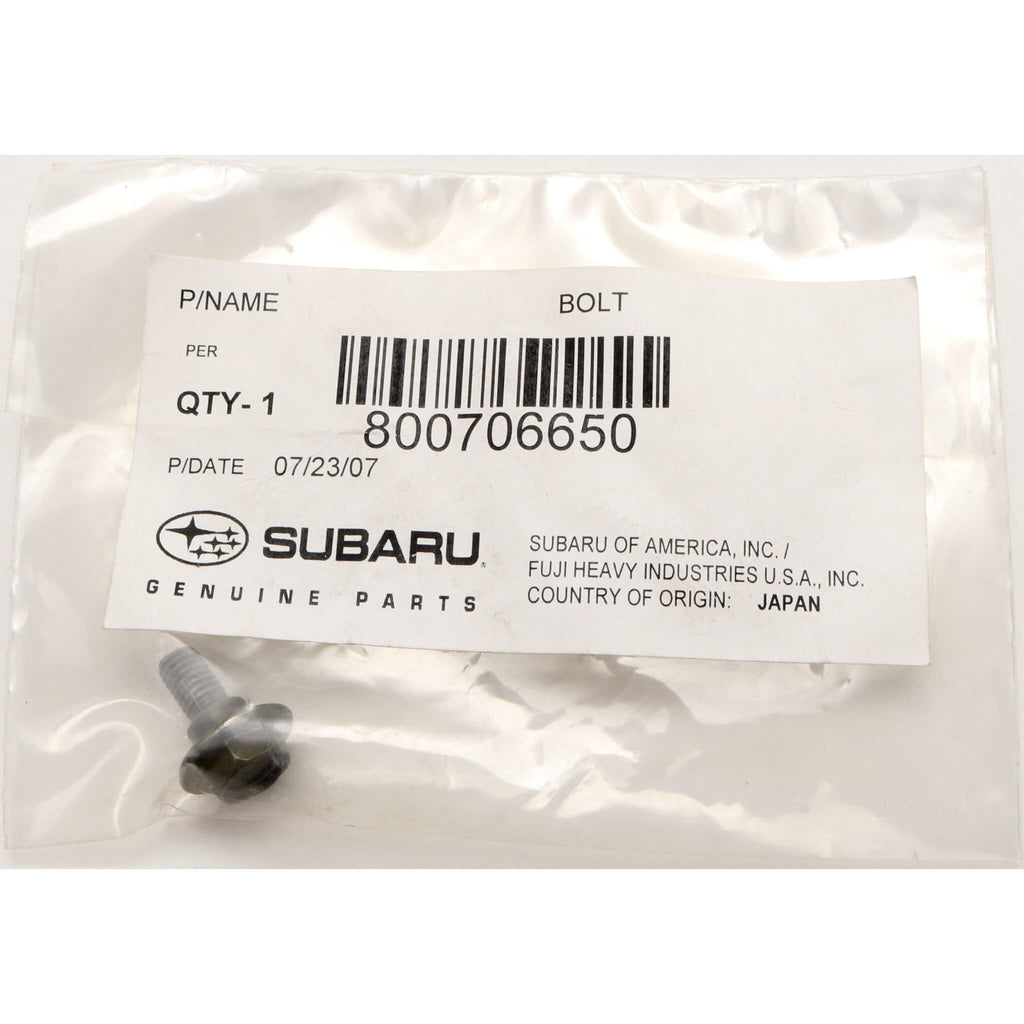 Subaru (OEM) Bolt (Timing Belt Cover Area), 2002-2008 WRX & 2004-2009 STi - Angle 3
