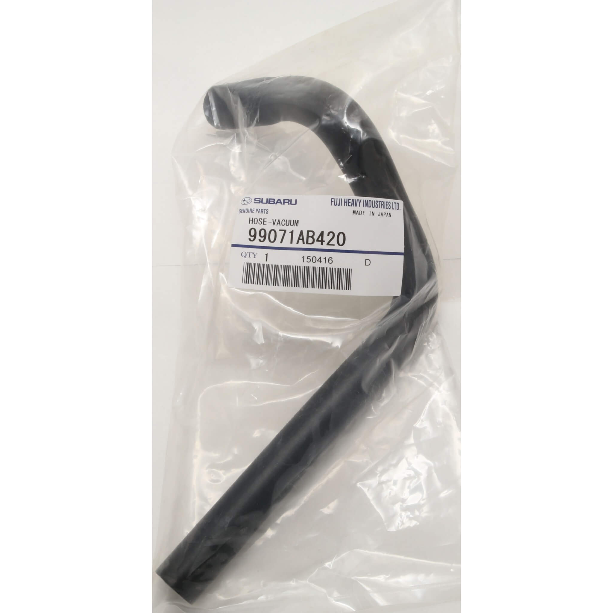 Subaru (OEM) Breather Junction (Turbo Inlet to Valve Cover Breather), 2002-2007 WRX & 2004-2011 STi - Angle 3