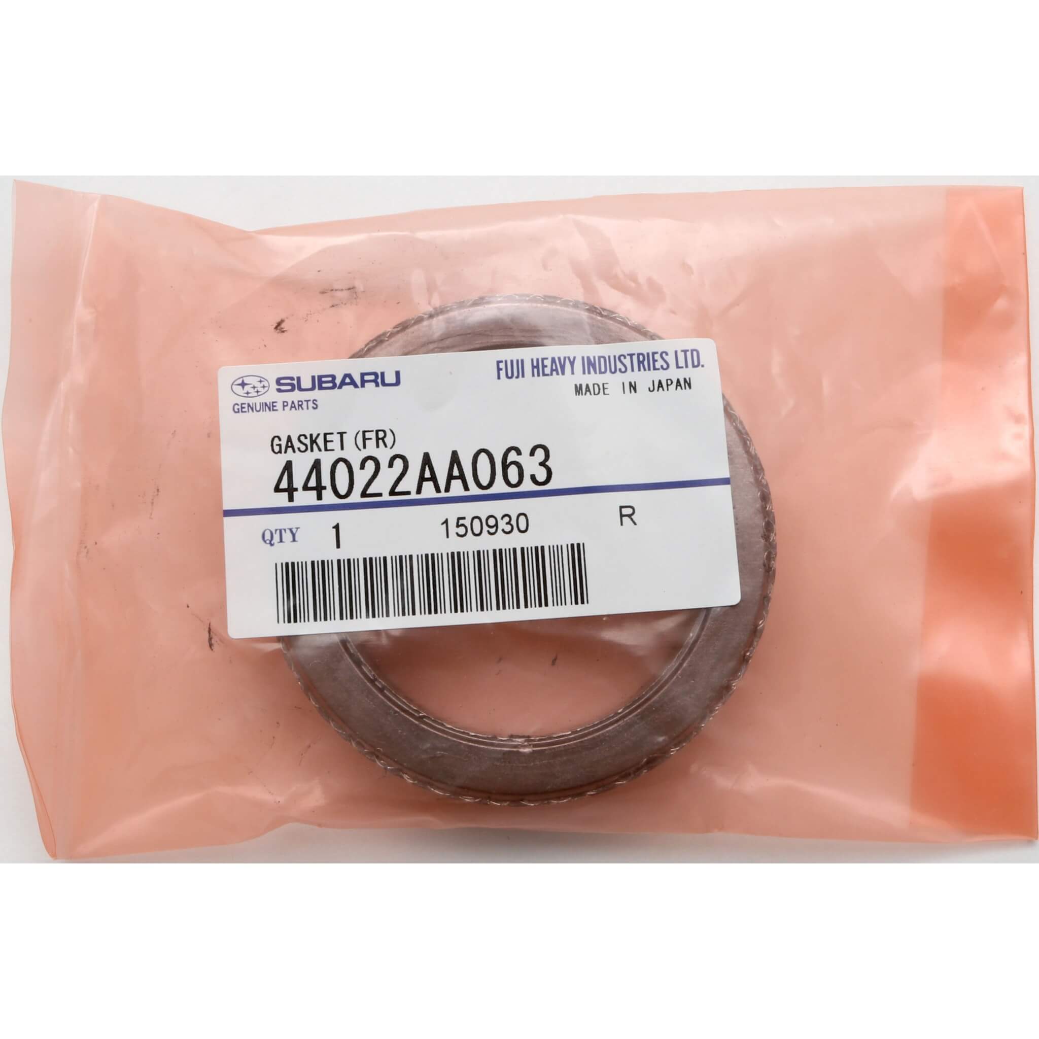 Subaru (OEM) Donut Gasket (Small), 2002-2005 WRX - Angle 3