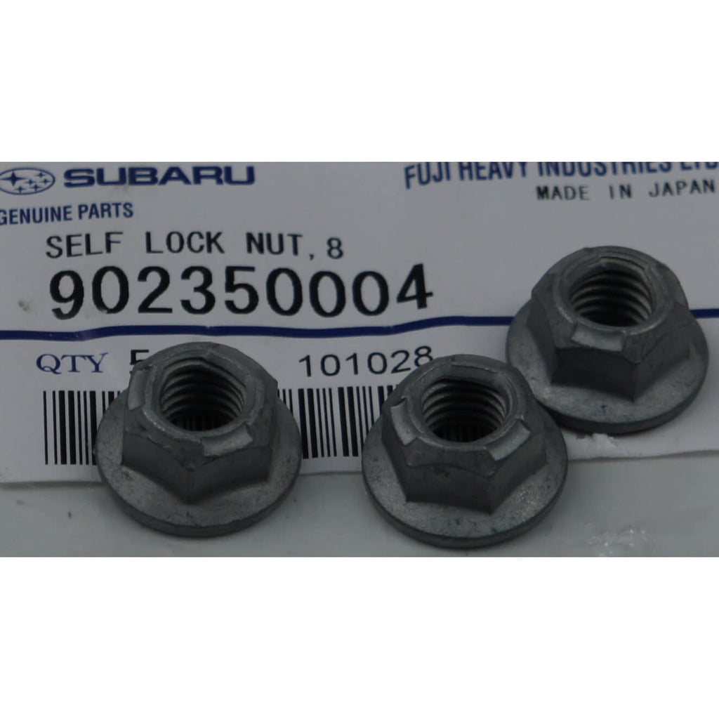 Subaru (OEM) Exhaust Nut (For Spring Bolts), 2002-2021 WRX/STi & BRZ/FR-S/86 - Angle 2