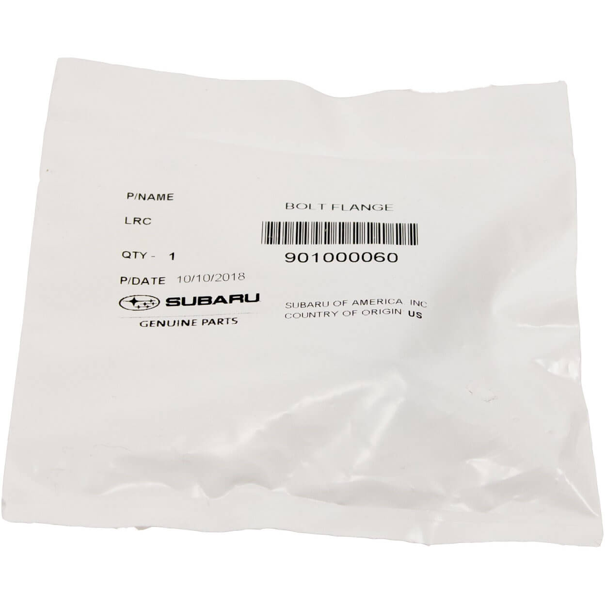Subaru (OEM) Flange Bolt, 2008-2021 STi & 2008-2021 WRX