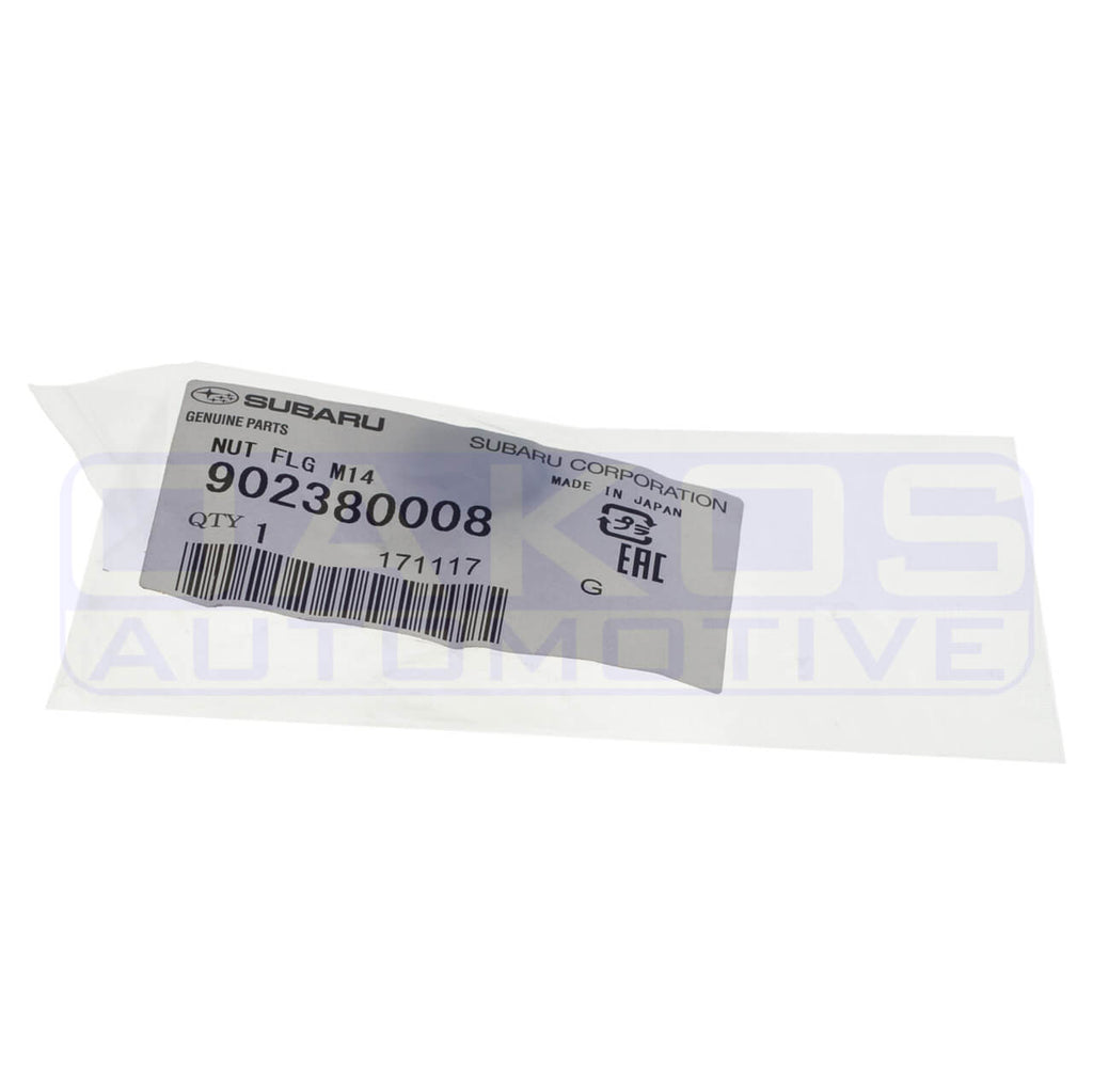 Subaru (OEM) Flange Nut Front Strut Lower, 2008-2021 STi, 2008-2025 WRX & 2013-2026 BRZ/FR-S/86 - Angle 2