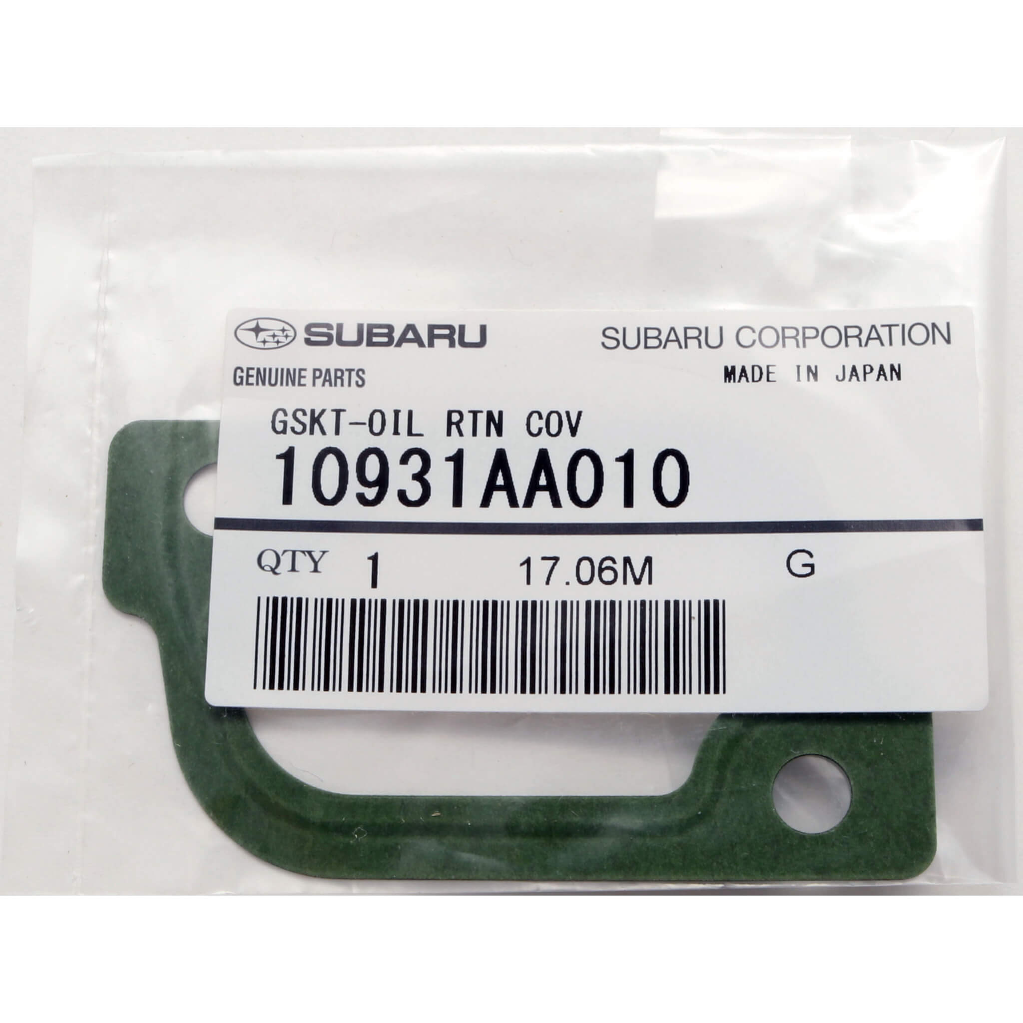 Subaru (OEM) Intake AVCS Solenoid Gasket, 2004-2021 STi & 2006-2014 WRX - Angle 2