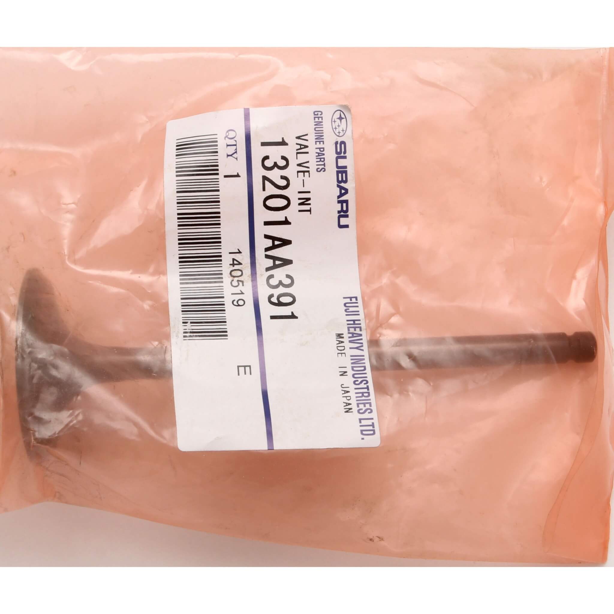 Subaru (OEM) Intake Valve, 2002-2005 WRX - Angle 3