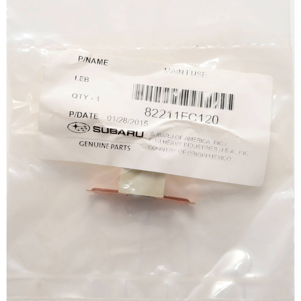 Subaru (OEM) Main Fuse (120A), 2006-2021 WRX & 2006-2021 STi - Angle 2