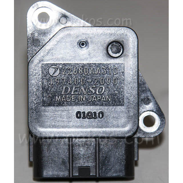 Subaru (OEM) Mass Airflow (MAF) Sensor, 2002-2007 WRX & 2004-2007 STi - Angle 3