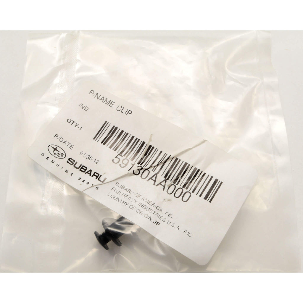 Subaru (OEM) Mud Guard Fender Liner Rivet Type Clip, 2002-2014 WRX & 2004-2014 STi - Angle 3