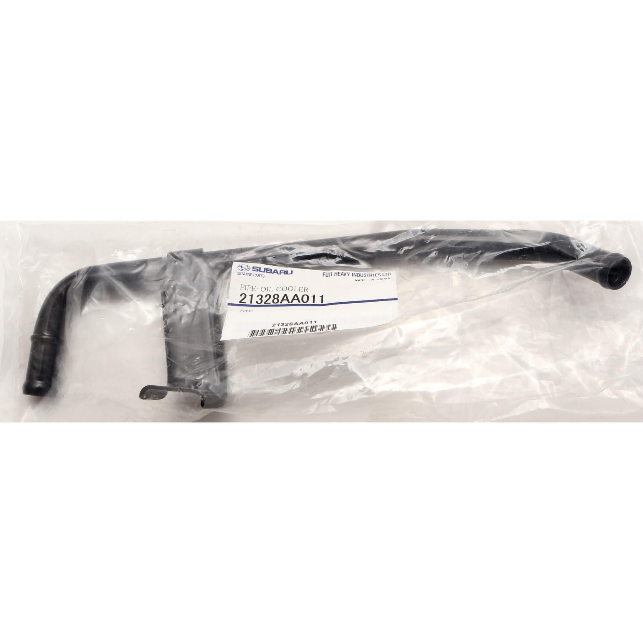 Subaru (OEM) Oil Cooler Hard Pipe, 2002-2005 WRX & 2004-2007 STi - Angle 3