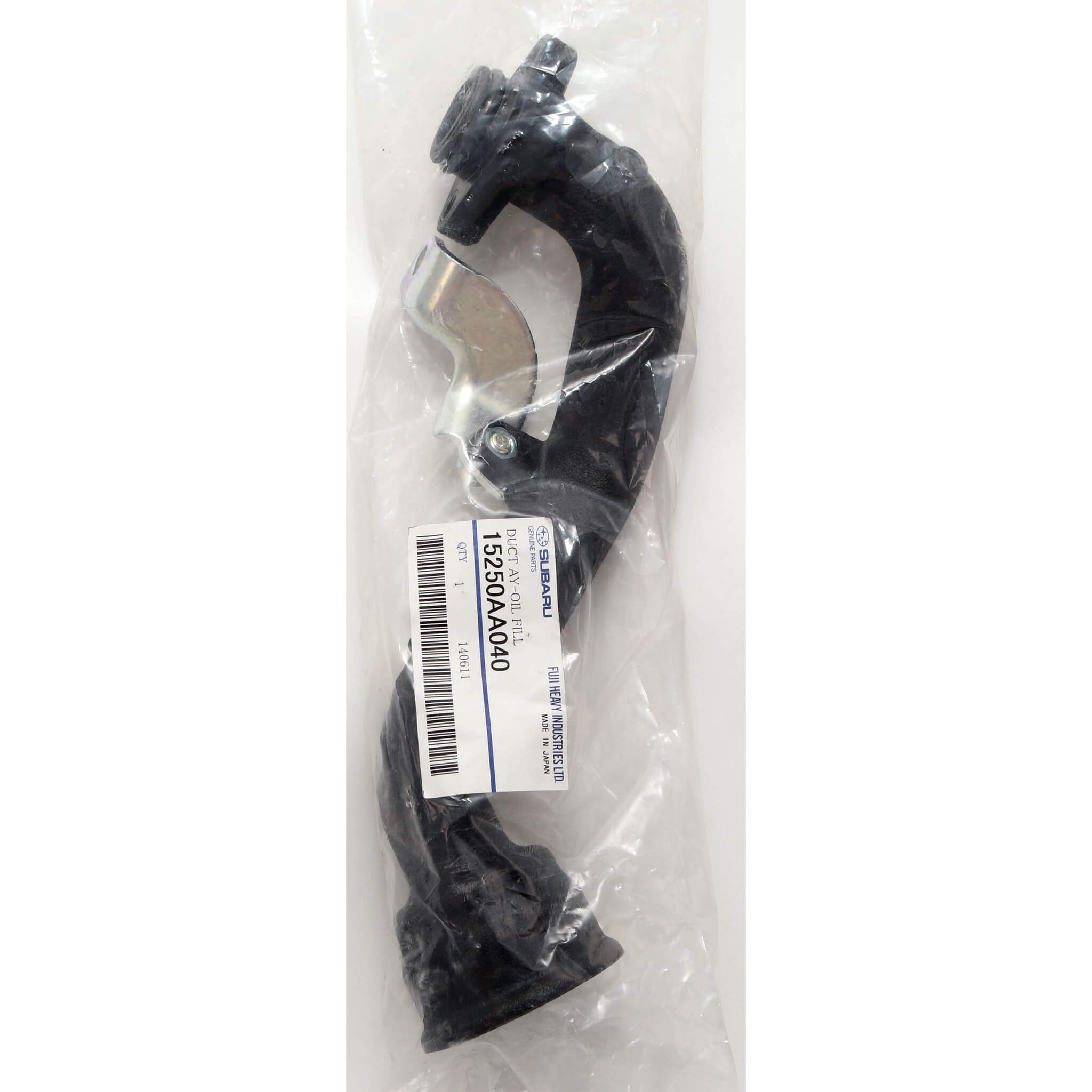 Subaru (OEM) Oil Filler Tube, 2002-2007 WRX & 2004-2007 STi - Angle 3