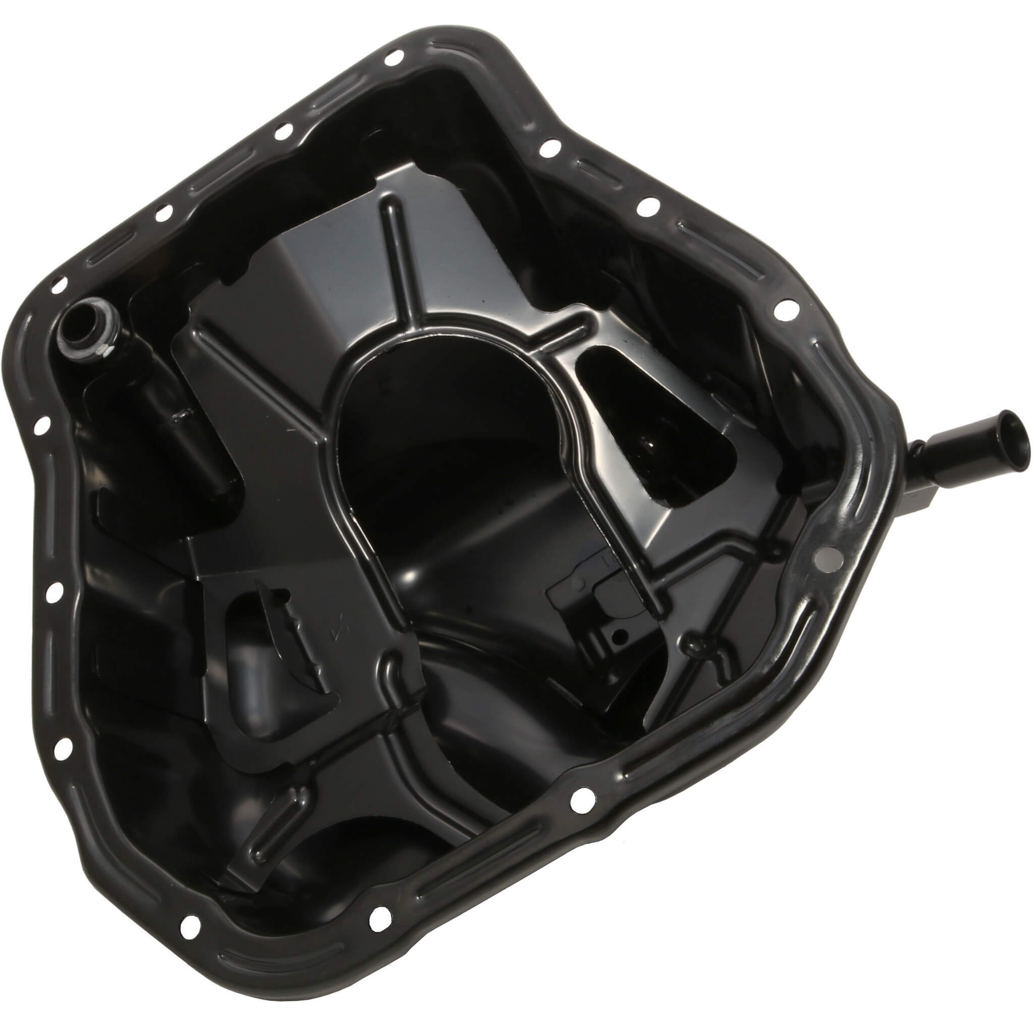 Subaru (OEM) Oil Pan, 2004-2005 STi - Angle 2