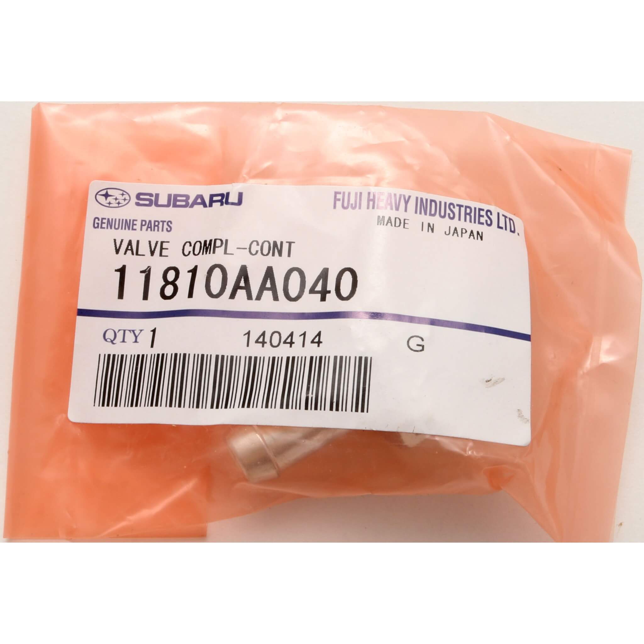 Subaru (OEM) PCV Valve, 2008-2016 STi - Angle 3