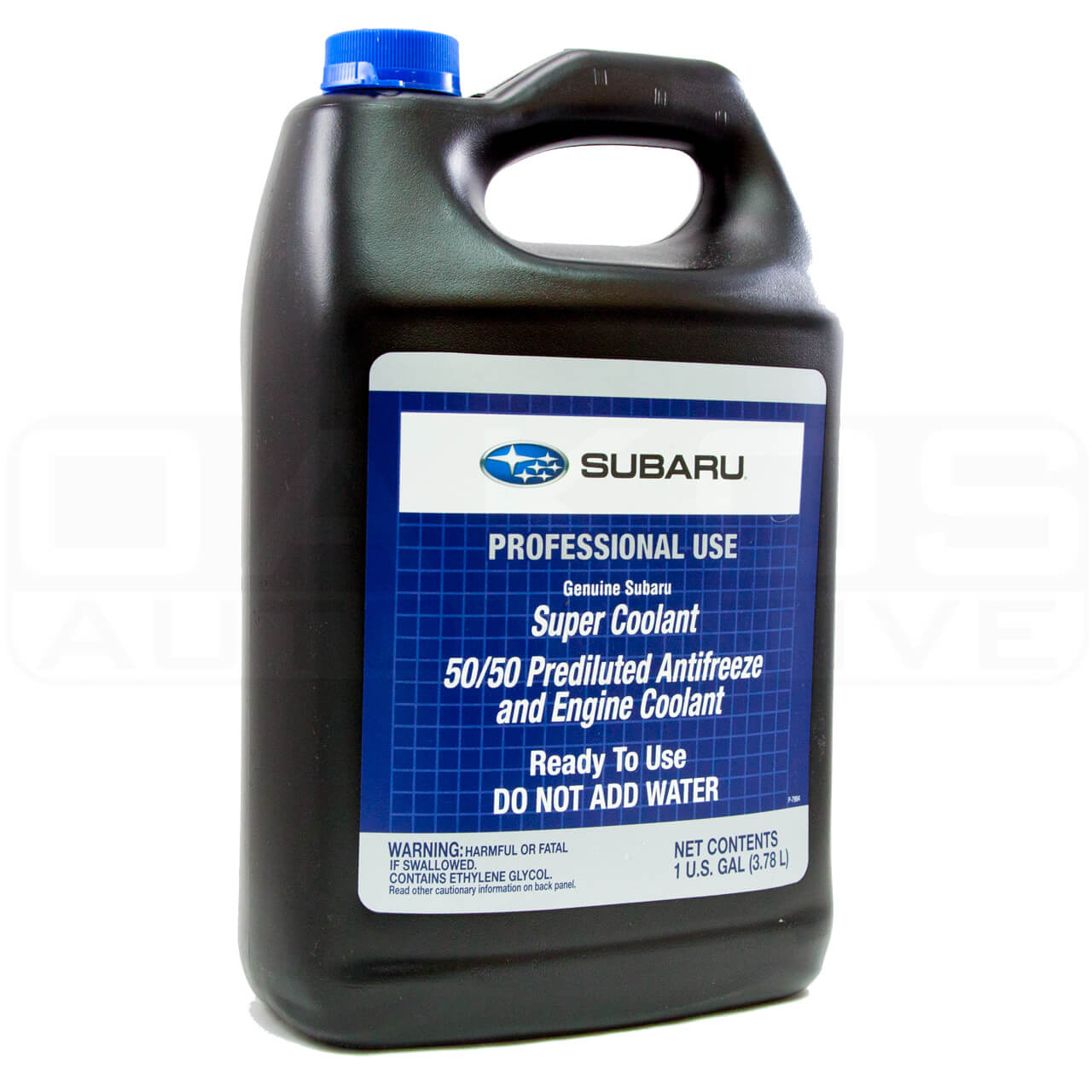 Subaru (OEM) Premixed Long Life Super Coolant (1 Gallon), Subaru Engines - Angle 2