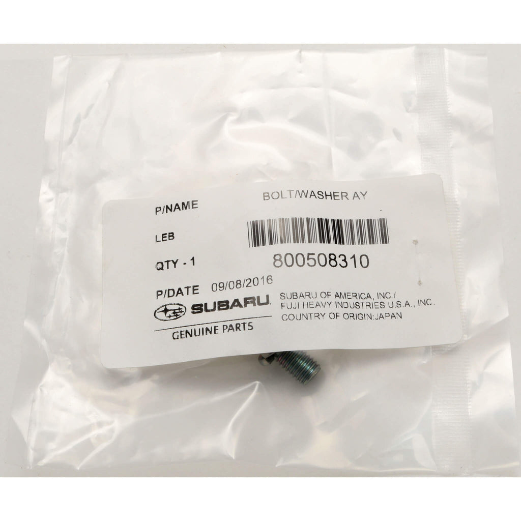 Subaru (OEM) Pressure Plate Bolt & Washer, 2002-2026 WRX/STi & 2013+ BRZ/FR-S/86 - Angle 3