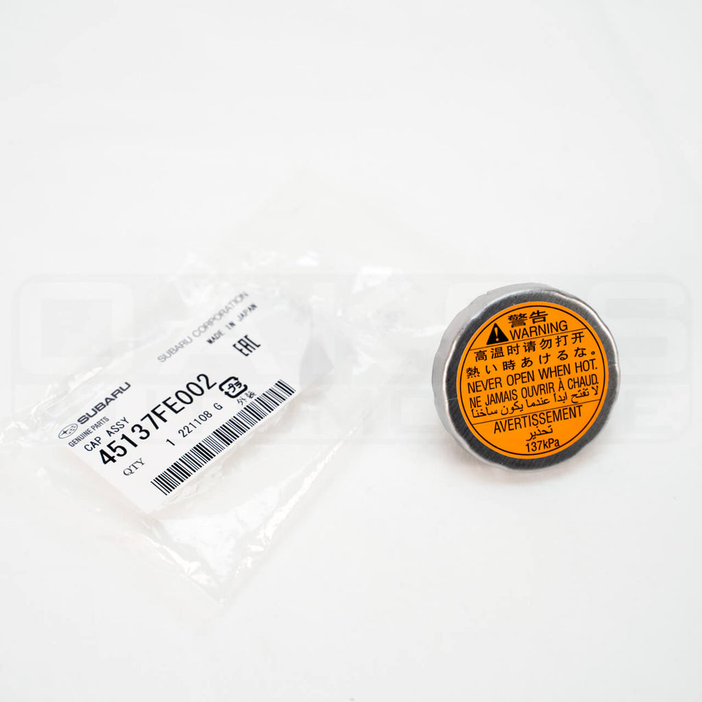Subaru (OEM) Radiator Cap (137kPa), 2004-2021 WRX & 2006-2021 STi