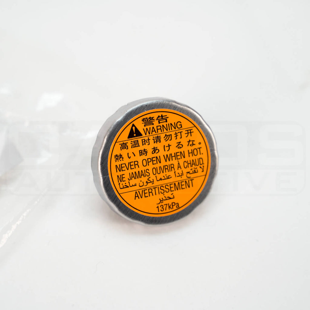Subaru (OEM) Radiator Cap (137kPa), 2004-2021 WRX & 2006-2021 STi - Angle 2