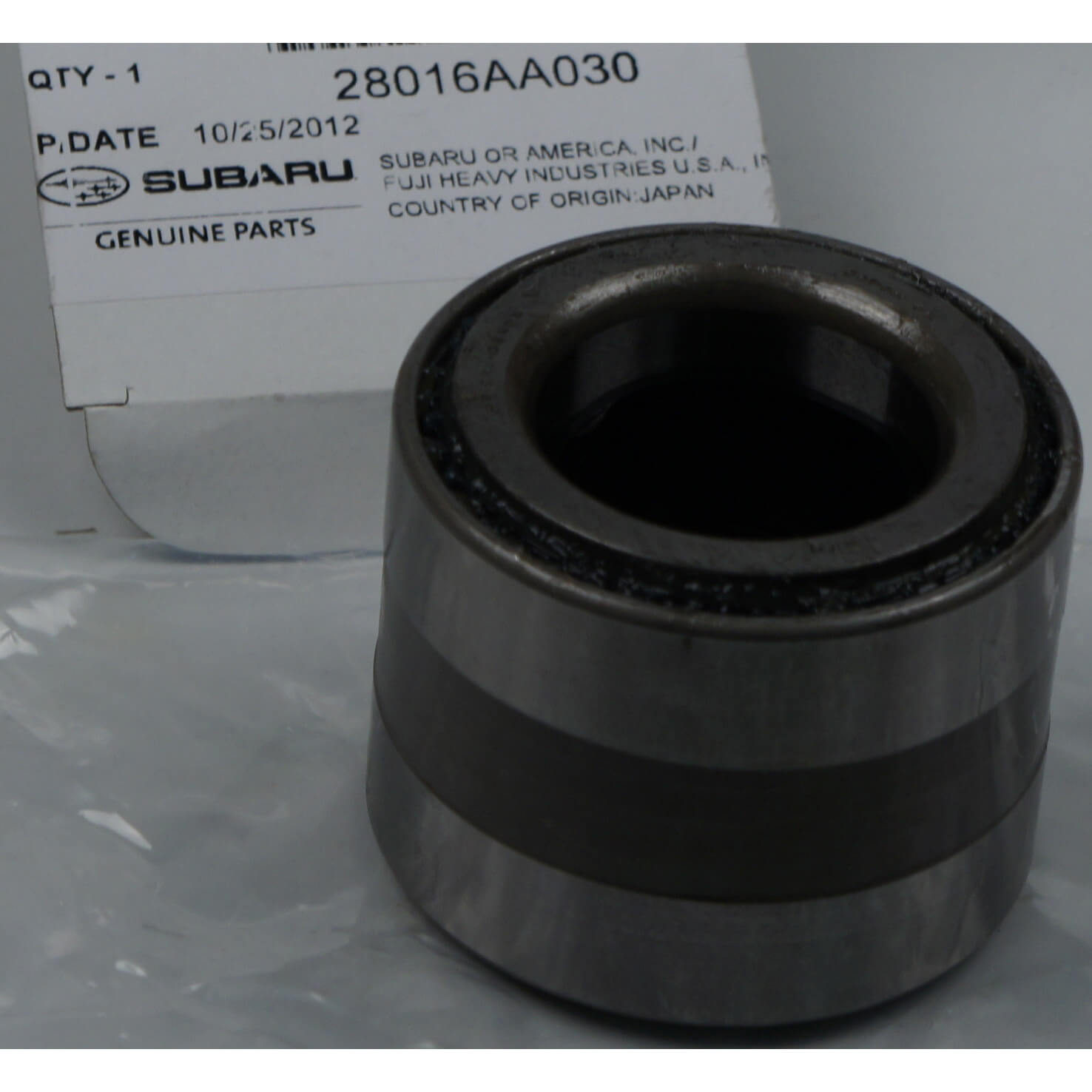 Subaru (OEM) Rear Wheel Bearing (Left or Right), 2002-2007 WRX & 2007 STi