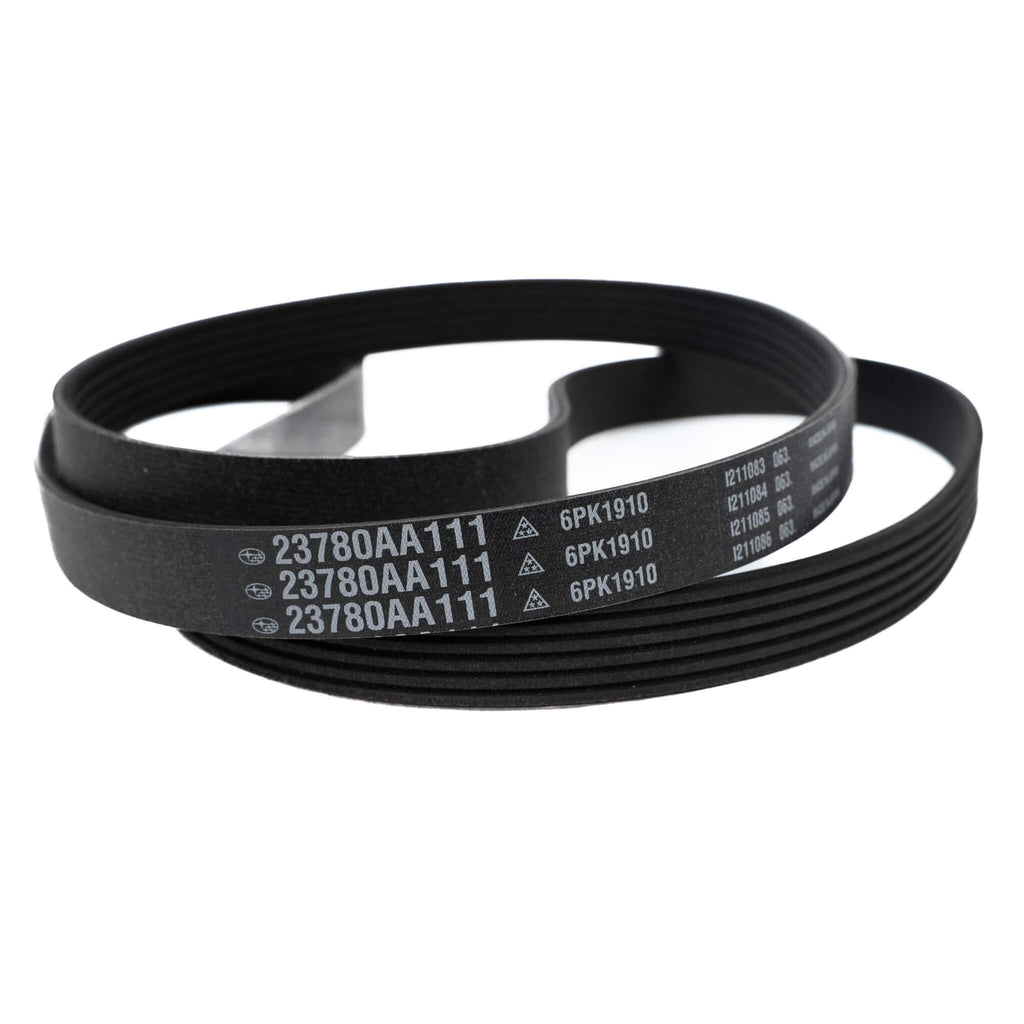 Subaru (OEM) Serpentine Accessory Belt, 2014-2018 FXT & 2015-2021 WRX - Angle 2