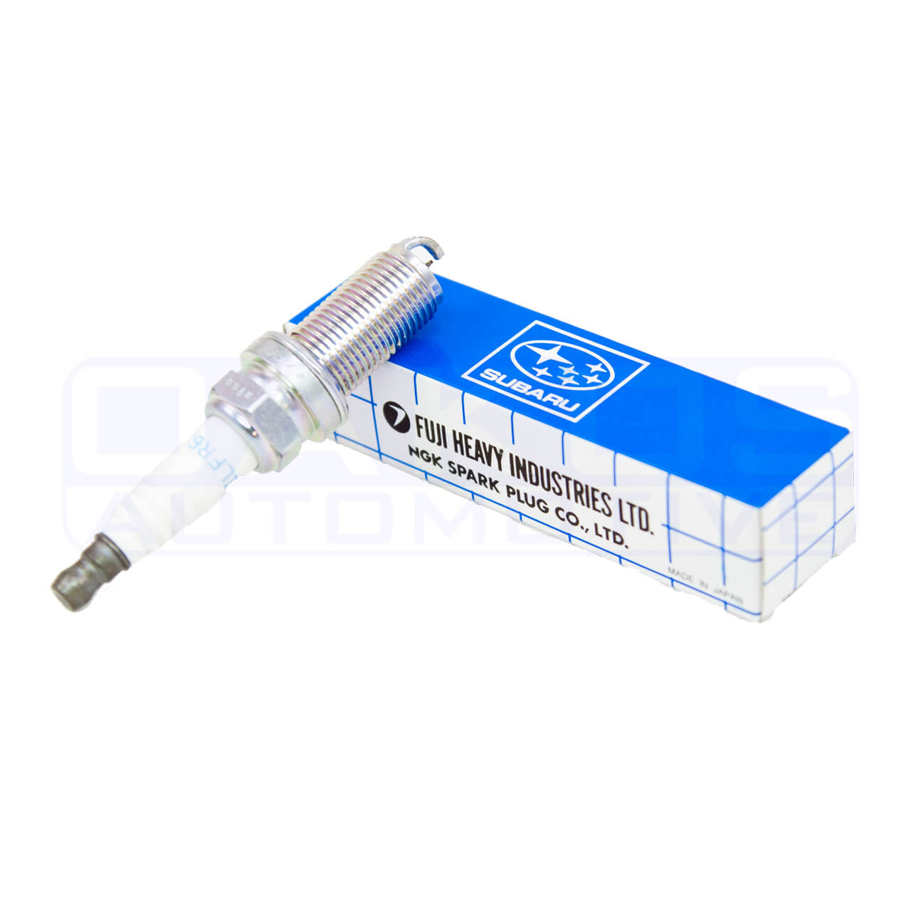 Subaru (OEM) Spark Plug (NGKSILFR6A, Each), 2008-2014 WRX & 2008-2018 STi