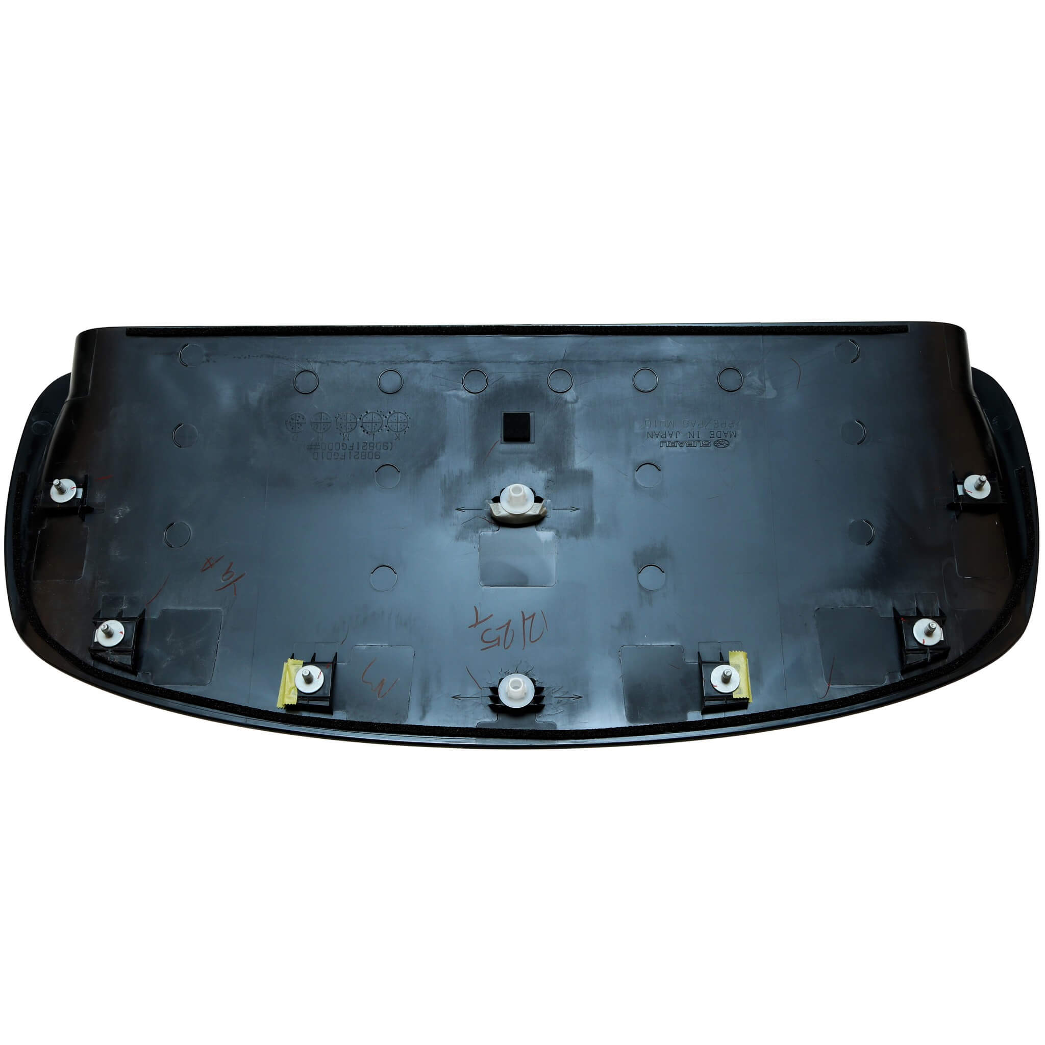 Subaru (OEM) STi Hood Scoop (Un-Painted), 2008-2014 WRX & STi - Angle 3