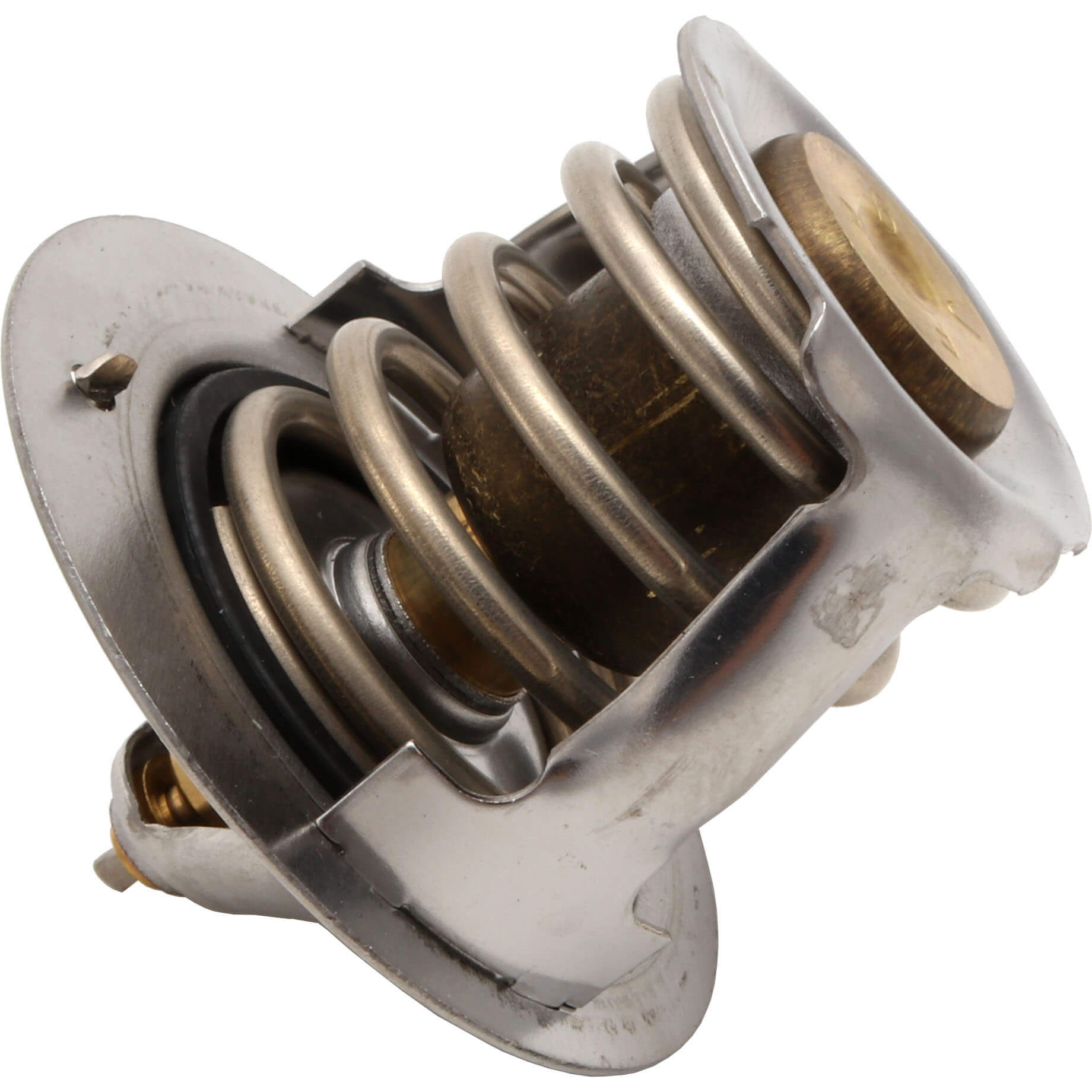 Subaru (OEM) Thermostat (172 Degree), 2002-2014 WRX & 2004-2021 STi - Angle 2