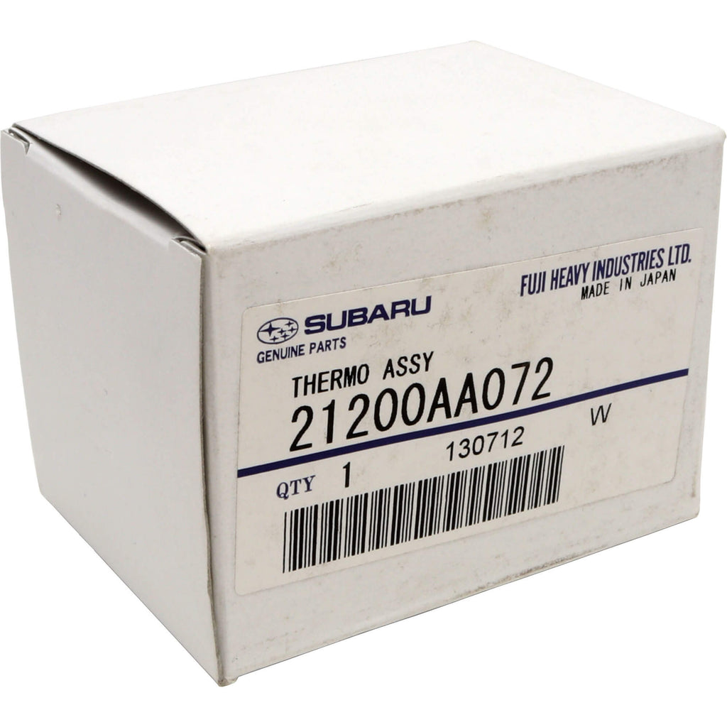 Subaru (OEM) Thermostat (172 Degree), 2002-2014 WRX & 2004-2021 STi - Angle 3