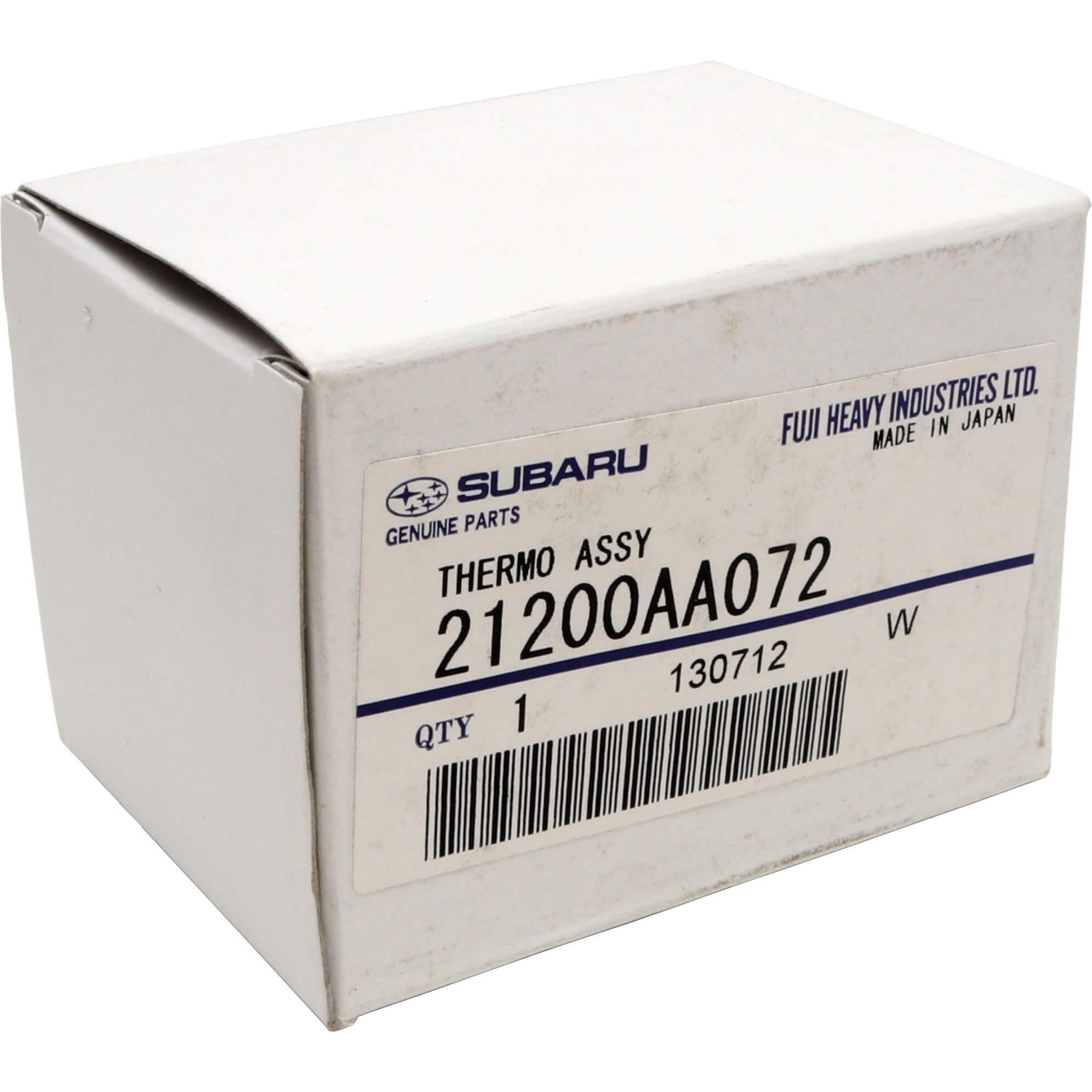 Subaru (OEM) Thermostat (172 Degree), 2002-2014 WRX & 2004-2021 STi - Angle 3