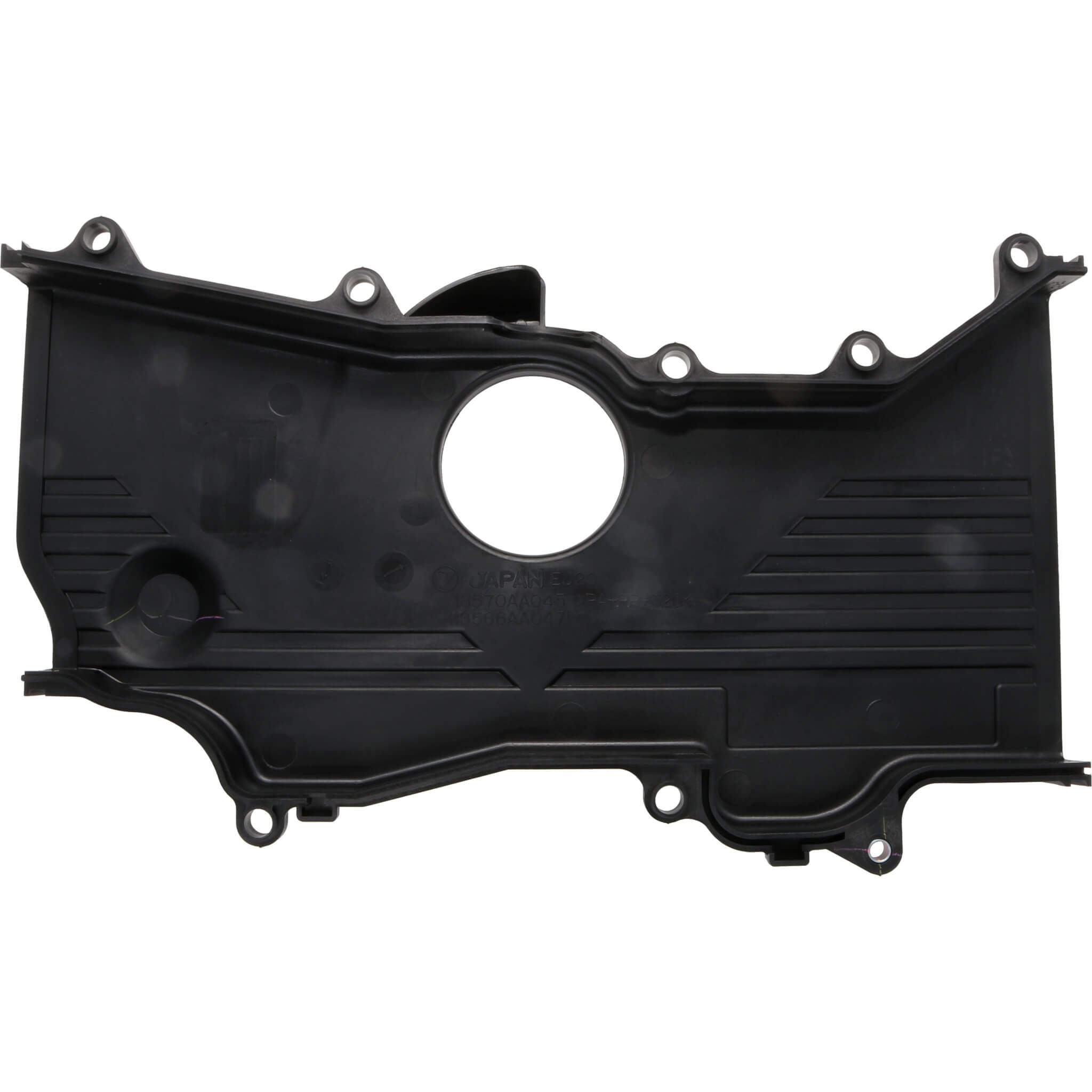 Subaru (OEM) Timing Belt Cover (Front / Center), 2002-2014 WRX & 2004-2021 STi - Angle 2