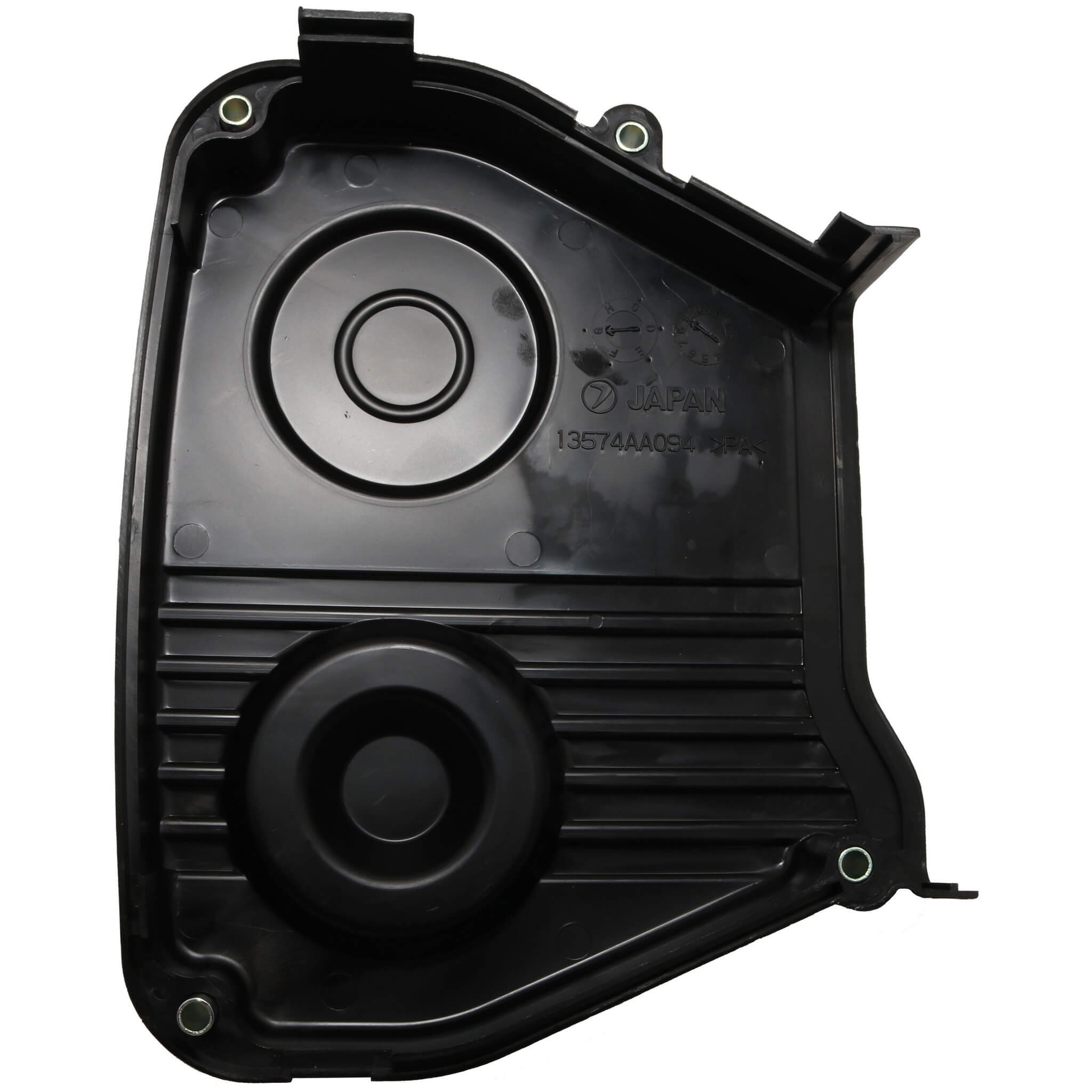 Subaru (OEM) Timing Belt Cover (Front / Left), 2002-2014 WRX & 2004-2007 STi - Angle 2