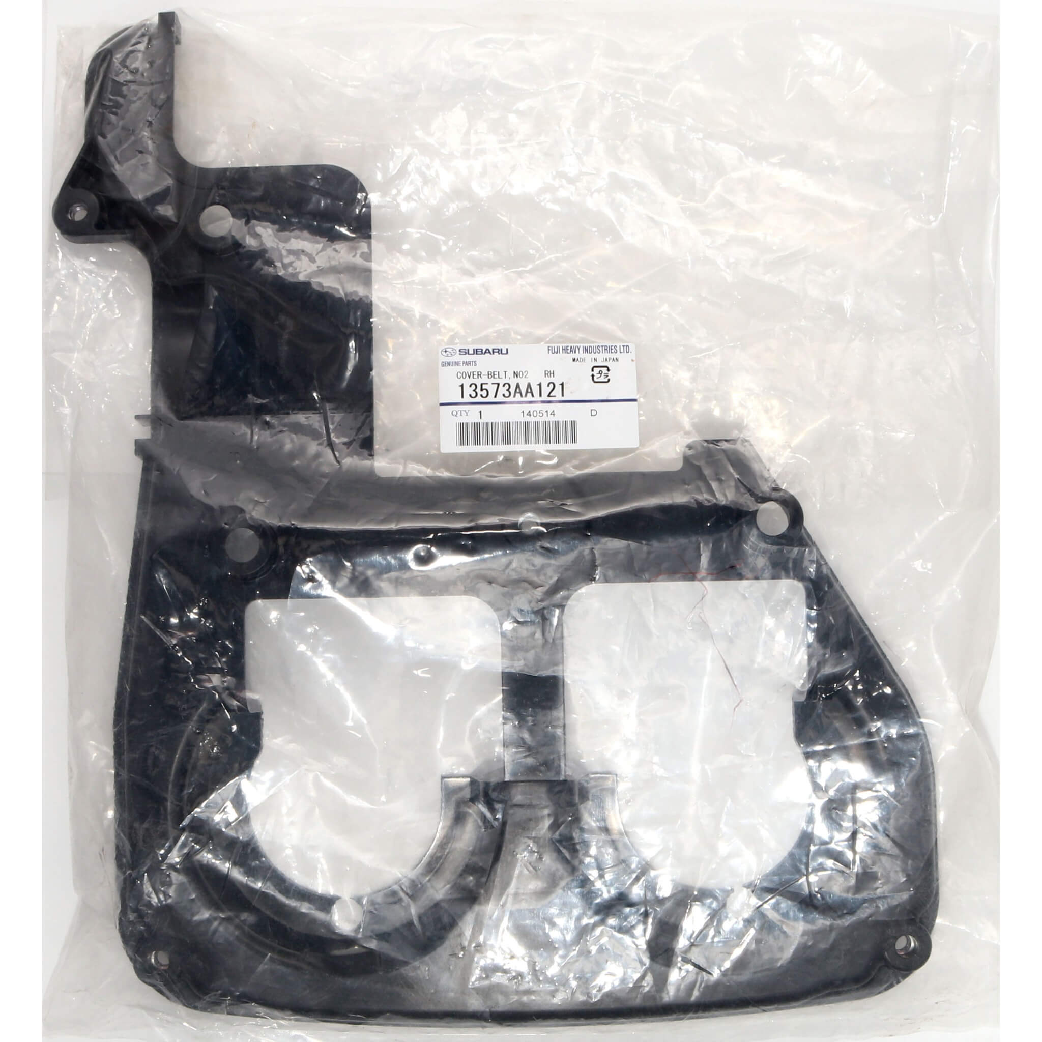 Subaru (OEM) Timing Belt Cover (Rear / Right), 2002-2008 WRX (AUTO) - Angle 3