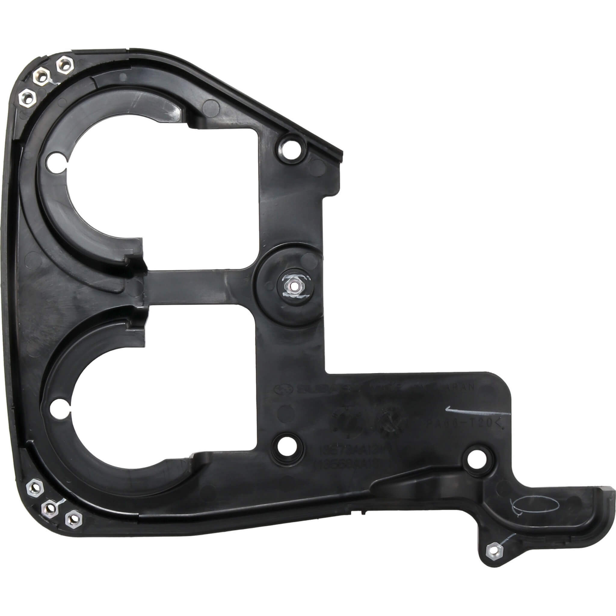 Subaru (OEM) Timing Belt Cover (Rear / Right), 2002-2014 WRX & 2004-2021 STi - Angle 2