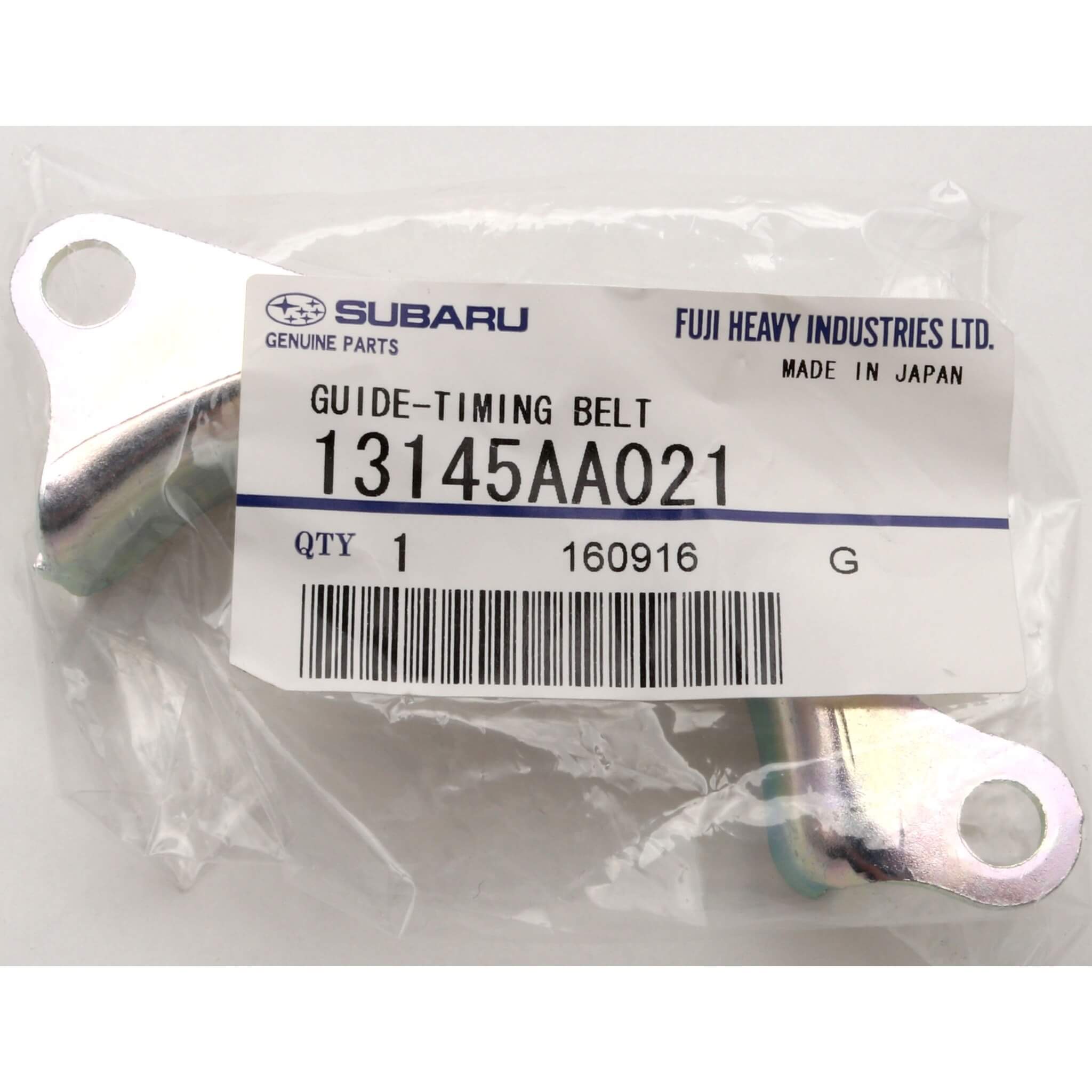 Subaru (OEM) Timing Belt Guide (Crank Pulley), 2002-2014 WRX & 2004-2021 STi - Angle 3
