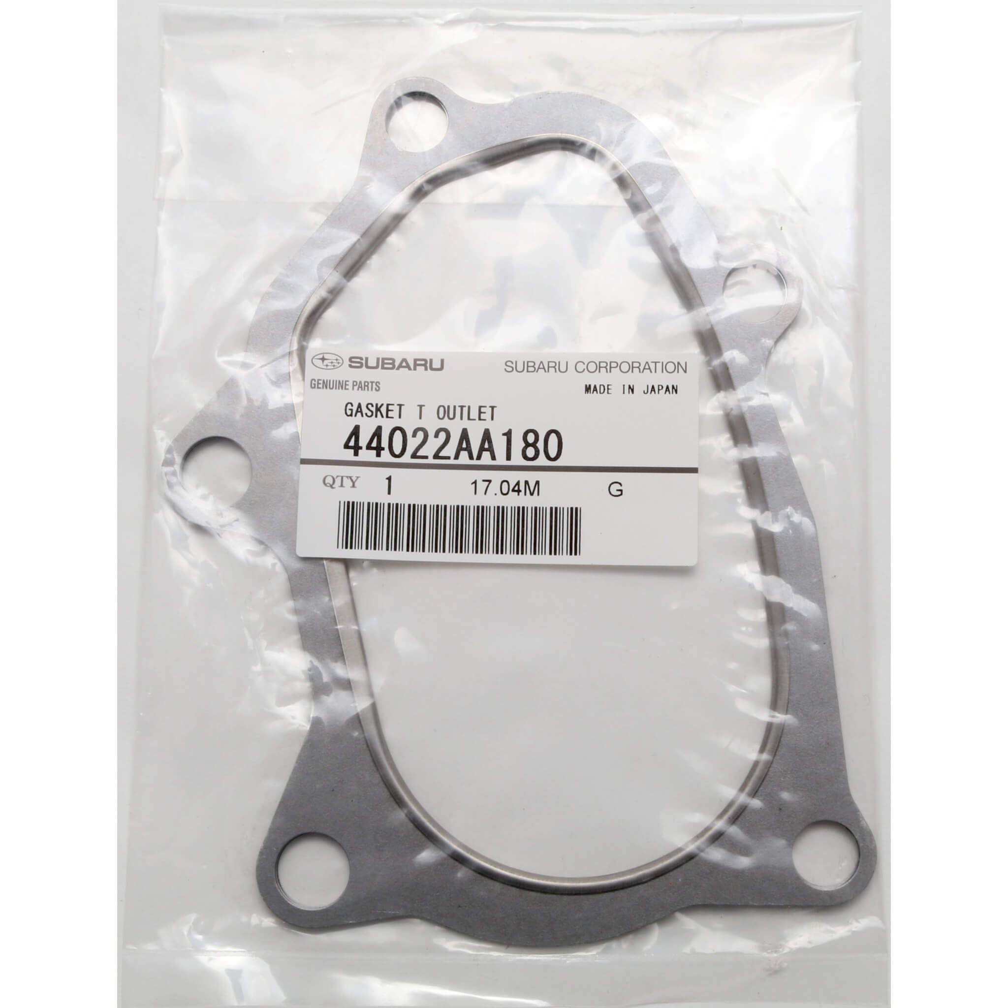 Subaru (OEM) Turbo to Downpipe Gasket, 2002-2014 WRX & 2004-2021 STi - Angle 3