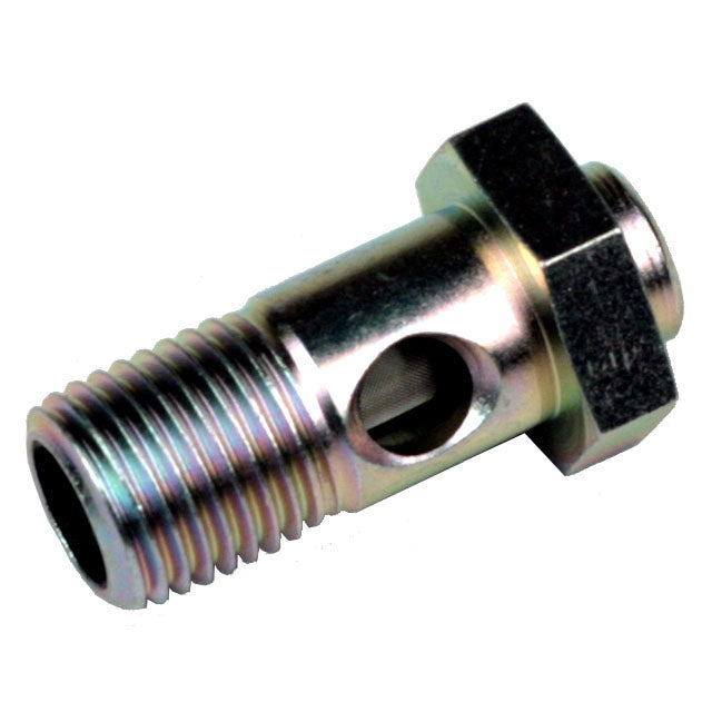 Subaru (OEM) Turbo Union Banjo Bolt w/ Filter Screen, 2004-2021 STi & 2006-2014 WRX