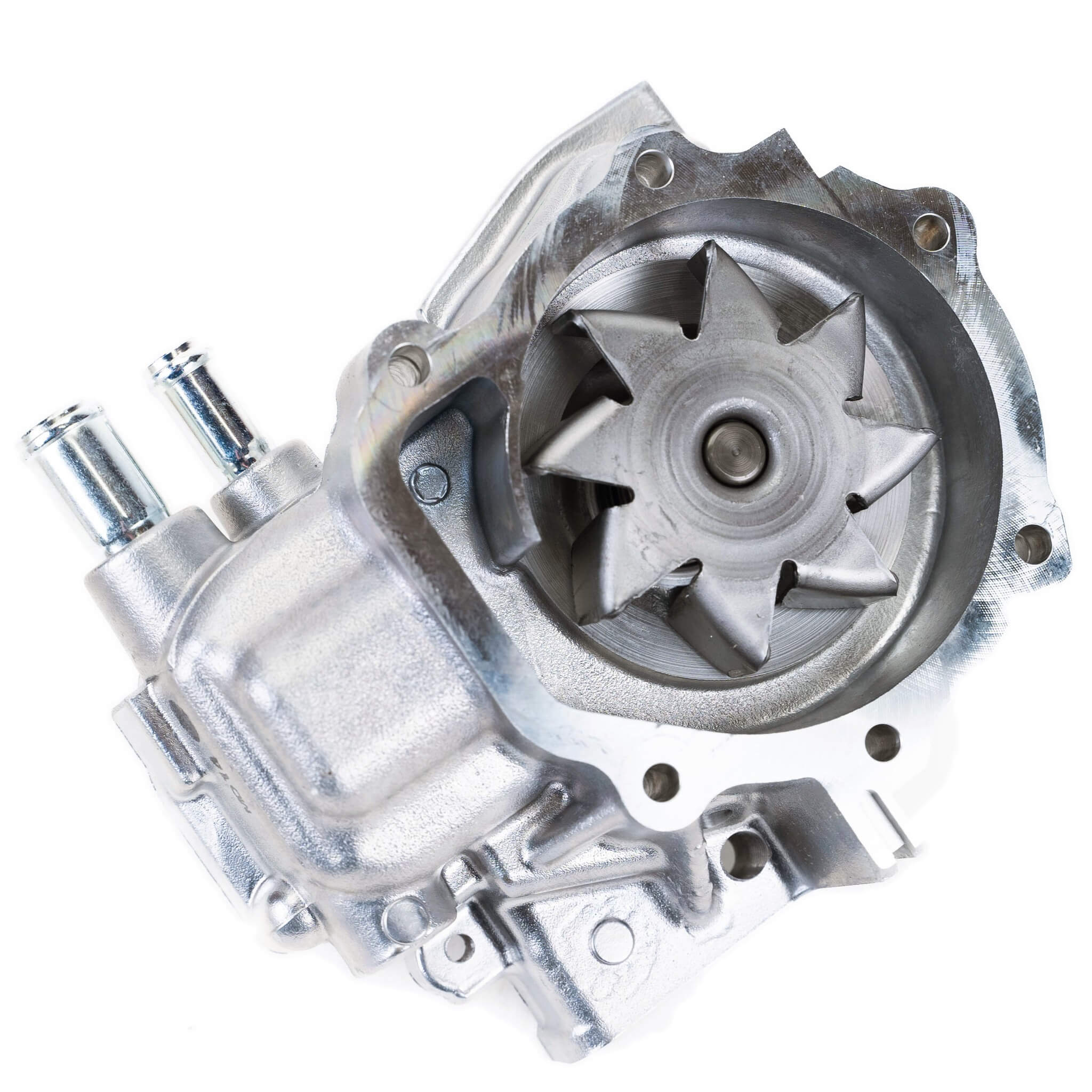 Subaru (OEM) Water Pump (Turbo Models), 2008-2014 WRX & 2008-2013 FXT - Angle 2