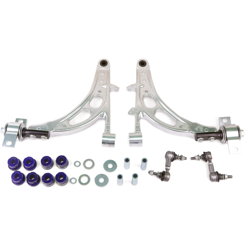 SuperPro Alloy Control Arms Assembly w/ Added Caster, 2002-2007 WRX & STi - Angle 2