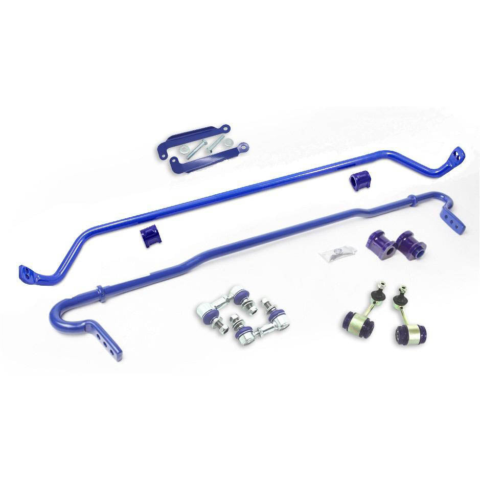 SuperPro Front & Rear Swaybar & End Link Kit (26mm F / 24mm R), 2015-2021 STi